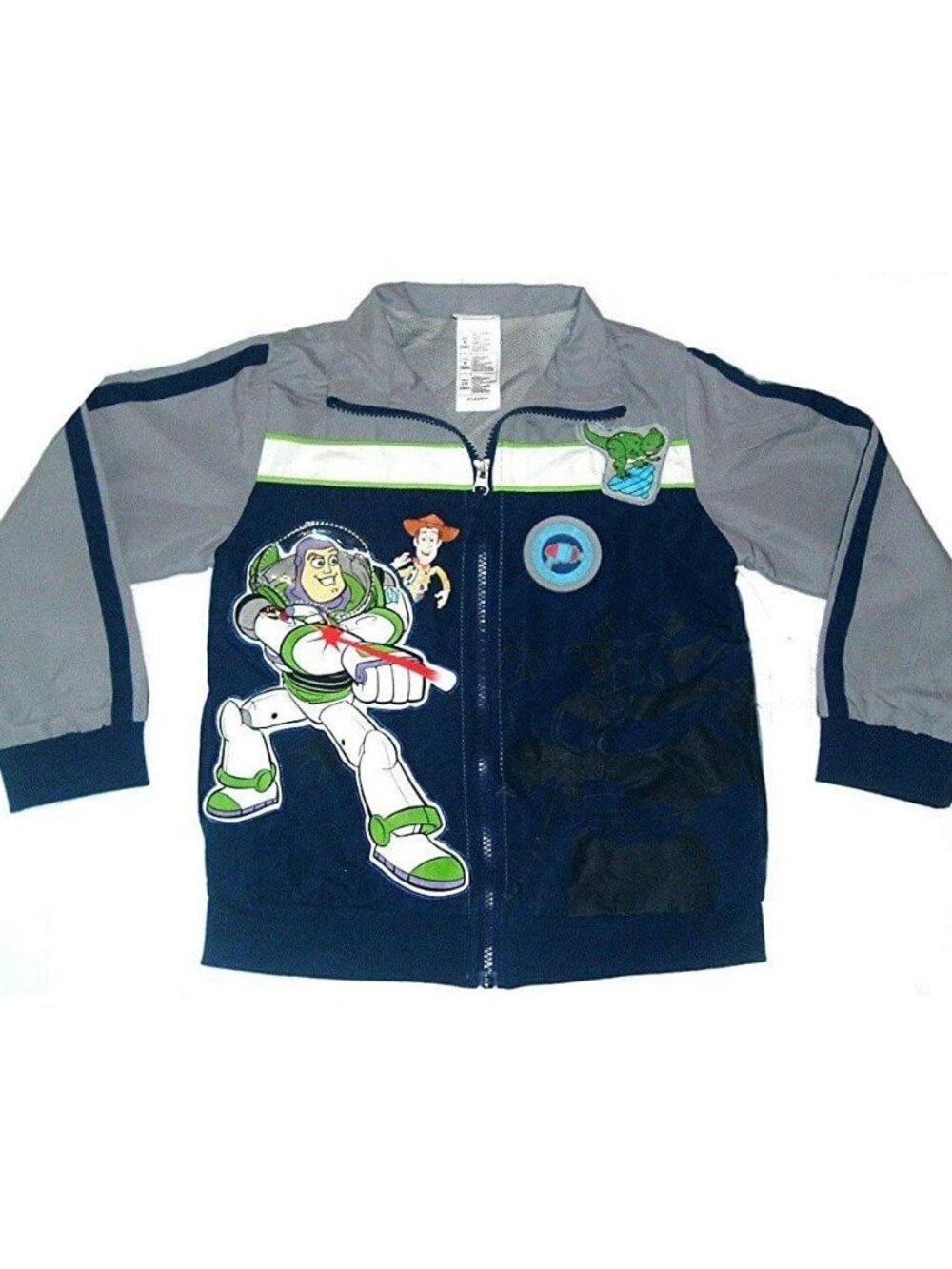 Disney Store Toy Story Buzz Lightyear Windbreaker Jacket Boys M 7/8 NWT